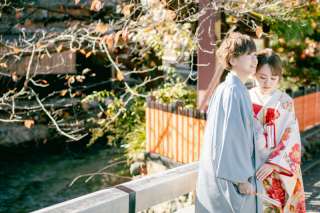 和装＆洋装で前撮り♬