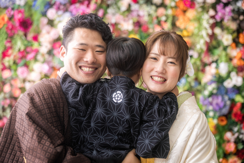 ご家族揃って! スタジオ撮影♡