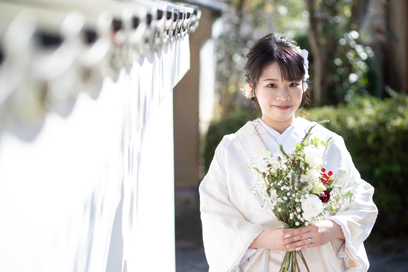 新婦様ソロショット!!