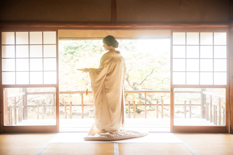 白無垢で