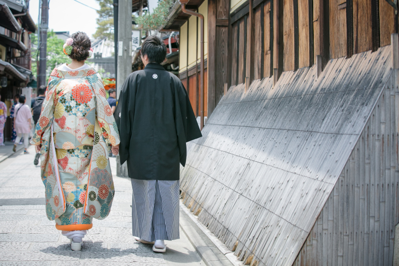まずはリラックスしてお話ししながらのショット