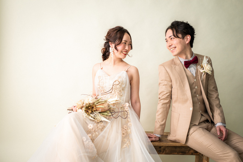 笑顔溢れすぎる前撮り 和装・洋装 毘沙門堂・ハルスタジオ