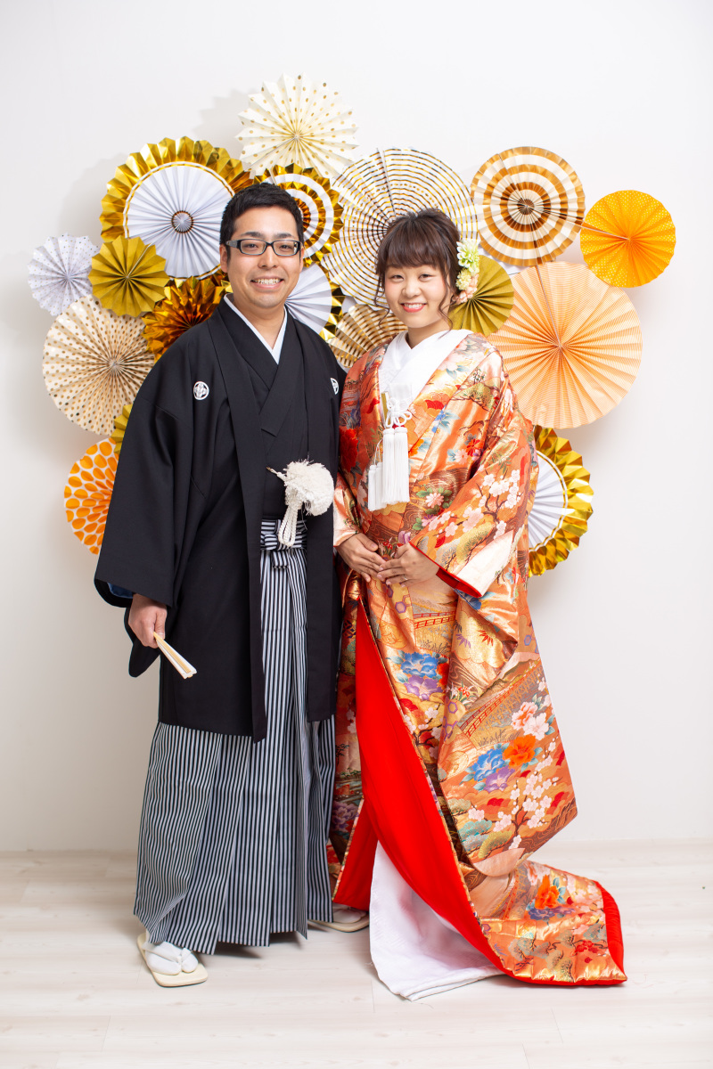 ペーパーファンで華やかに！