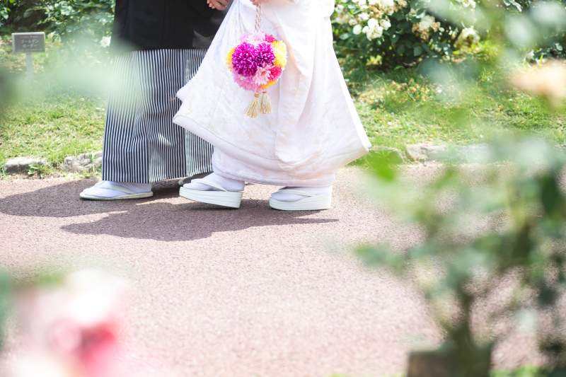 歩く足元もパシャリ!