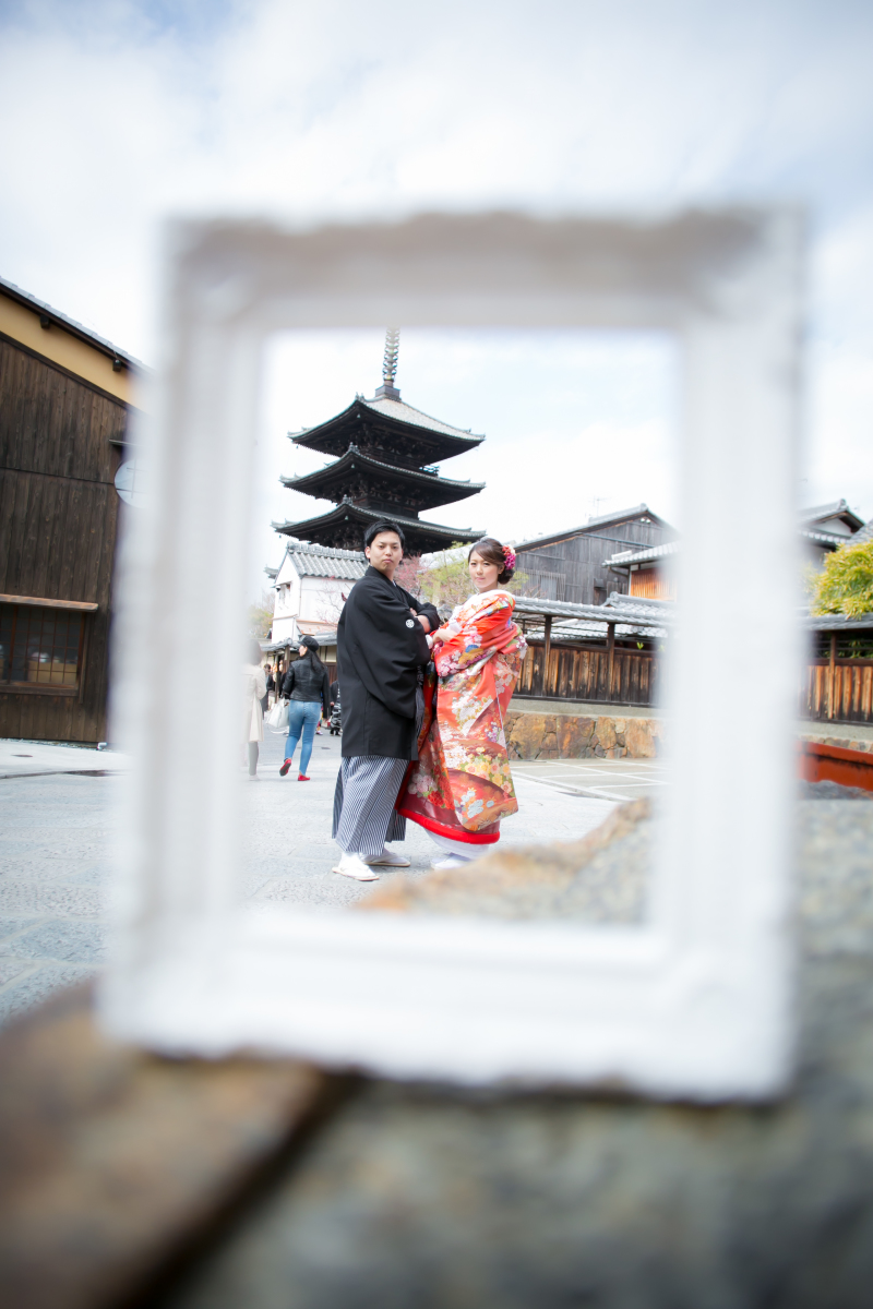 フレームの中に