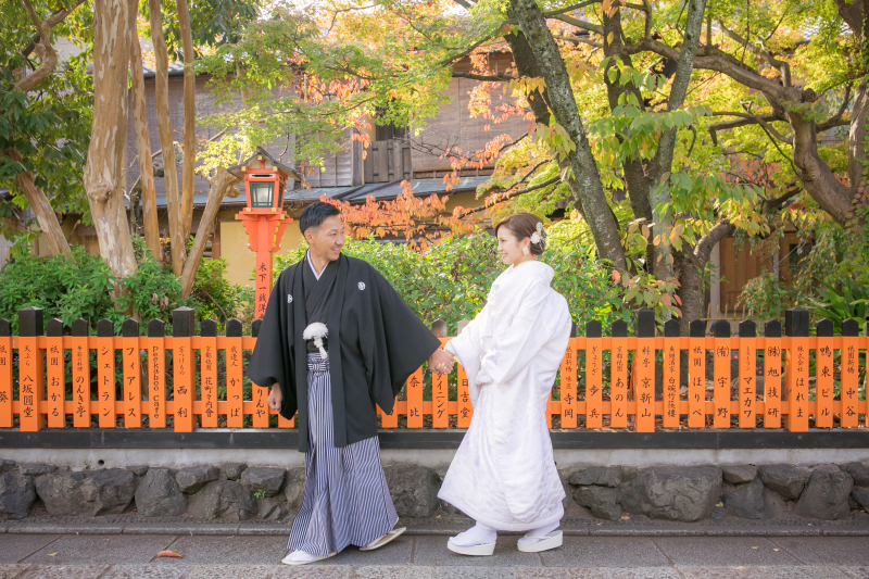 祇園巽橋周辺にて