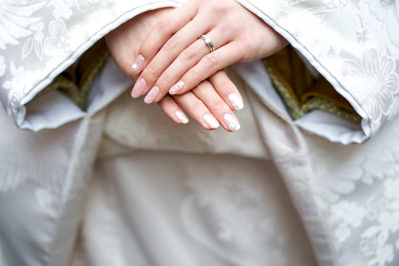 新婦様ネイル