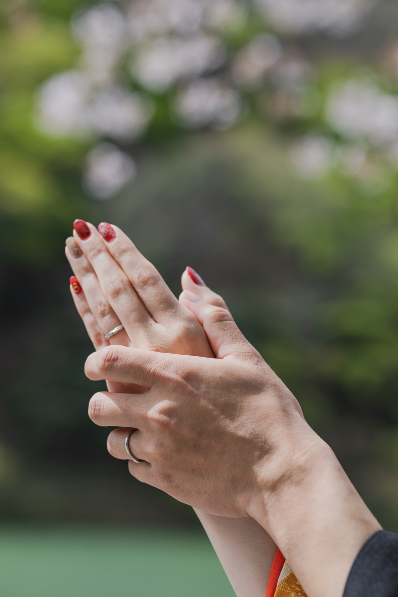 お手元ショット