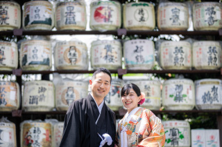 和装2点　梅宮大社にて