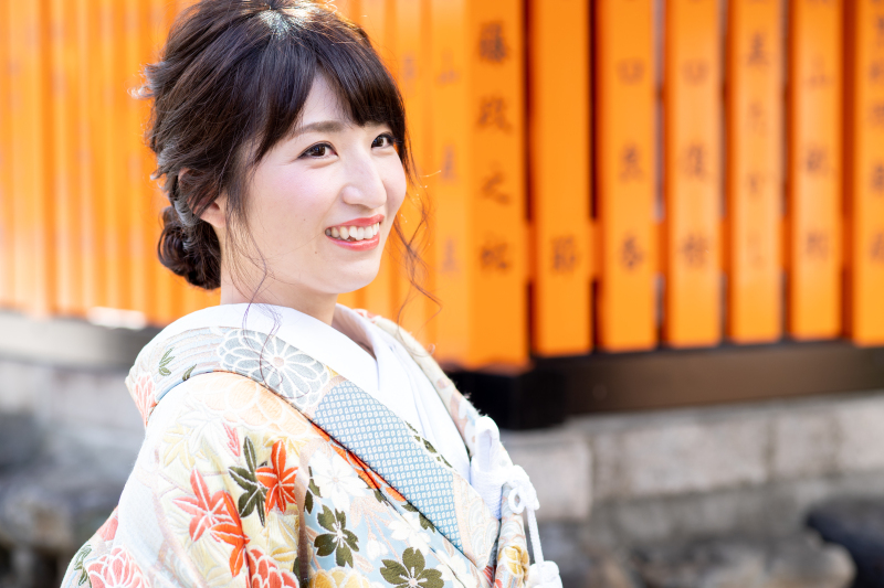 新婦様ソロショット