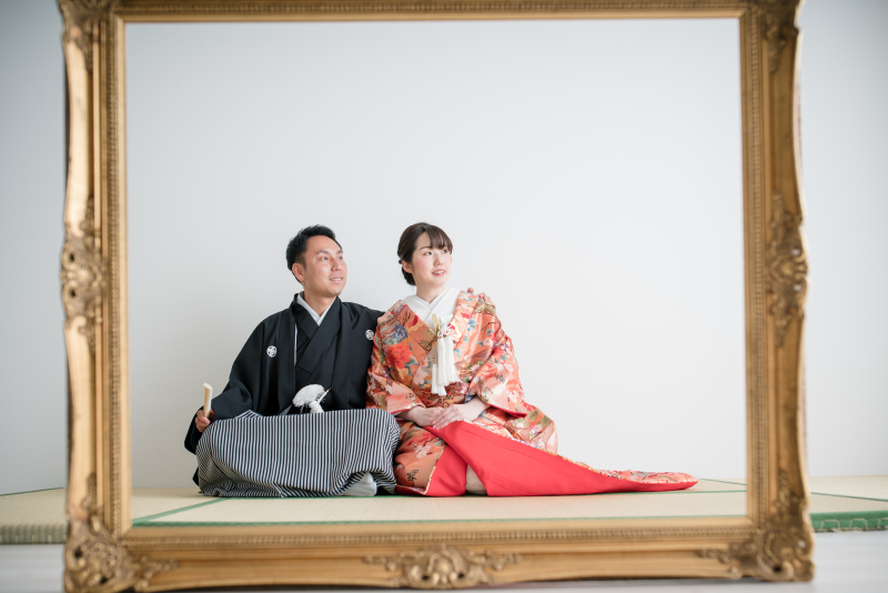 画になるおふたり