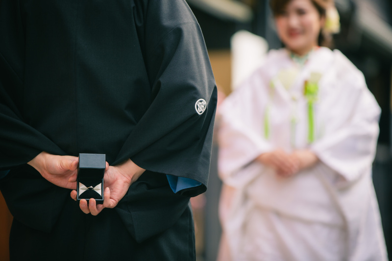 プロポーズ風ショット