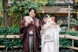 祇園にて前撮り♪和装1点ロケ地1か所