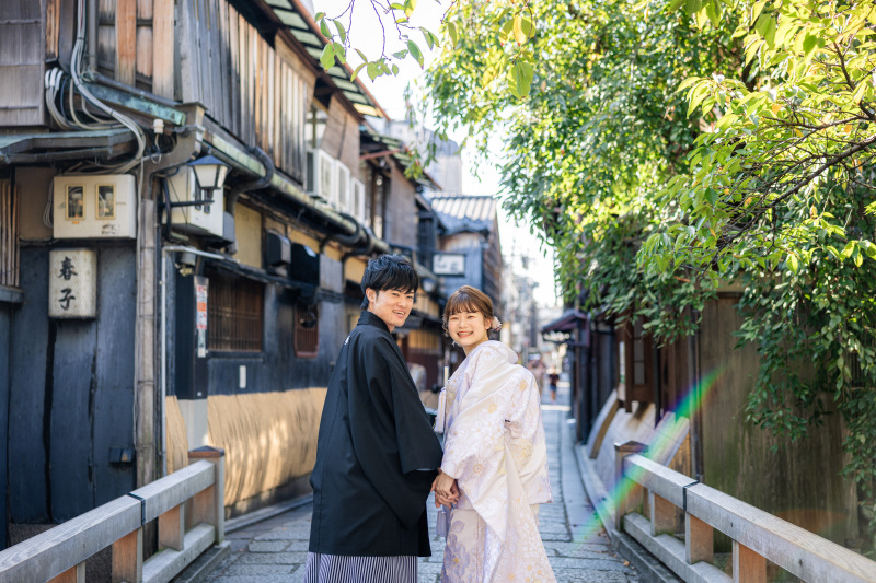 祇園で楽しむ前撮り撮影♪