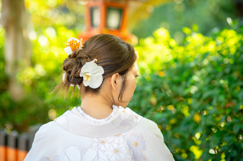 新婦様ヘアメイク