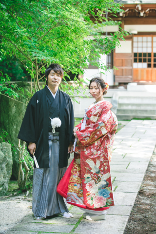 新緑でのロケーション撮影