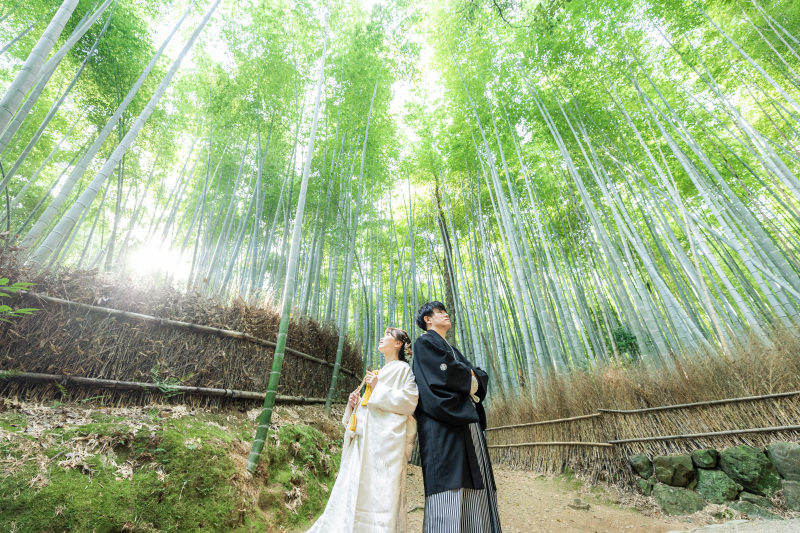 嵐山にて白無垢撮影！