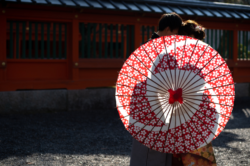 番傘とともに...