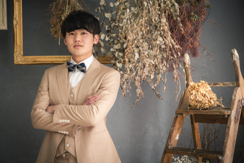 新郎様ソロショット