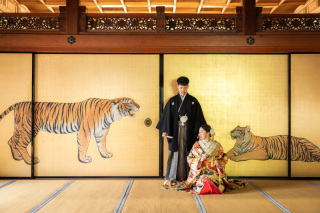 金戒光明寺で和装ロケ撮影