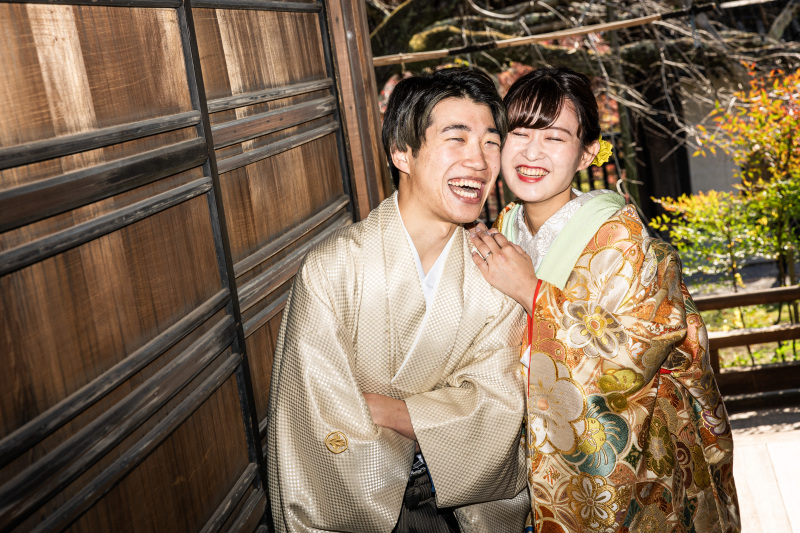 ほっぺたくっつけて