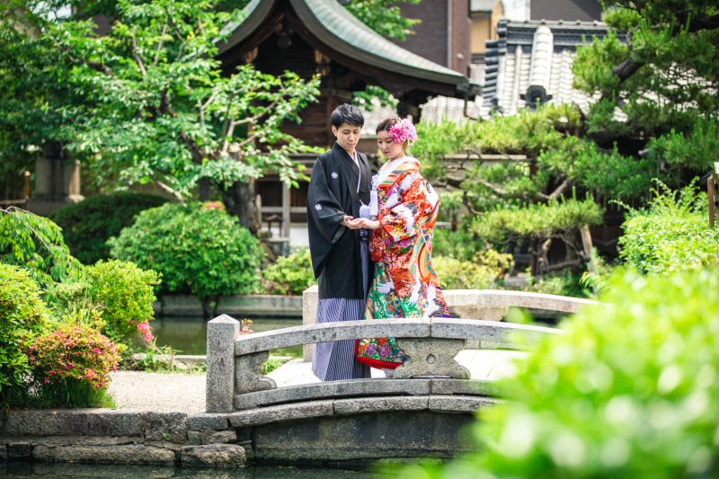 小さな橋で、、、