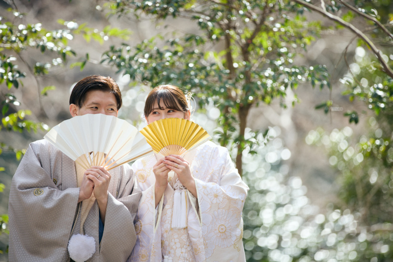 ロケ地2か所、白無垢撮影！