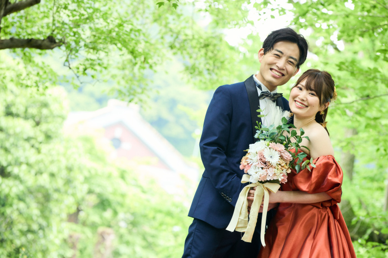 新緑が美しい蹴上インクラインにて