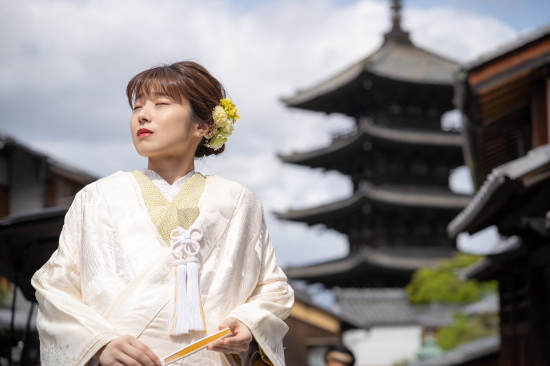 新婦様のソロショット