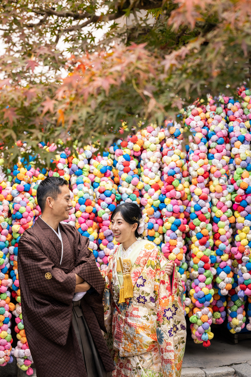 八坂康申堂での撮影