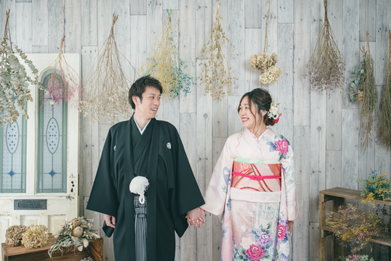 想い出の振袖と一緒に