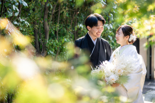 11月の勝林寺で｜和装1点ロケ地1か所