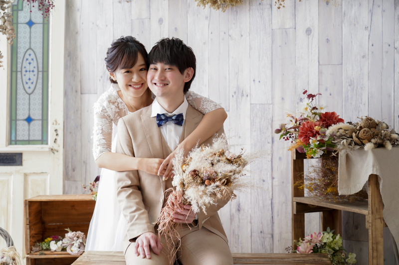 後ろからハグして♩