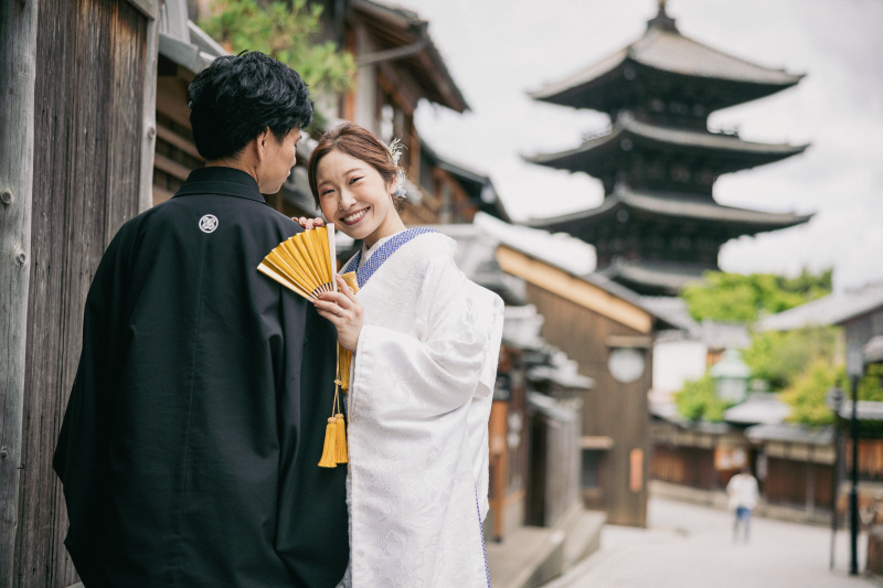 白無垢でロケ＆スタジオ撮影！