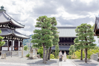 金戒光明寺ロケ撮影！和装2着で♡