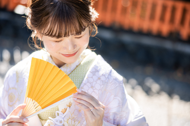 新婦様のソロショット