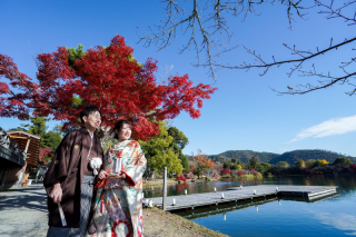 大覚寺にて、ロケーション撮影！
