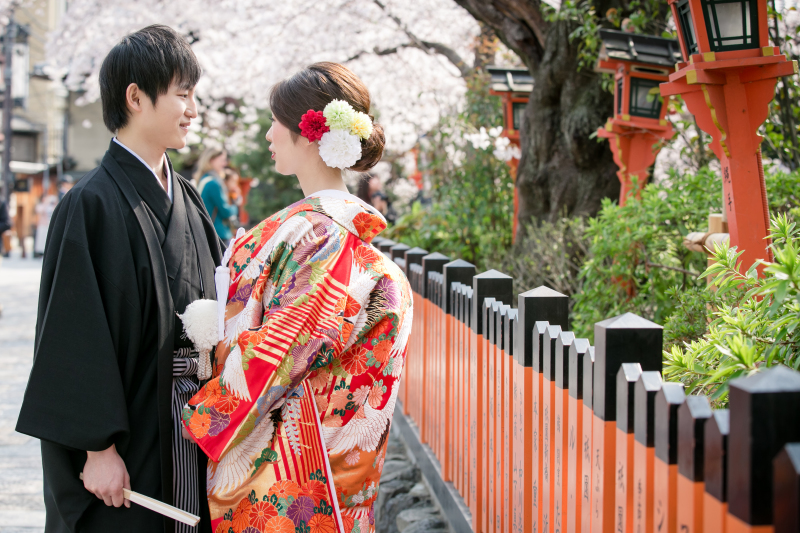 見つめ合う二人