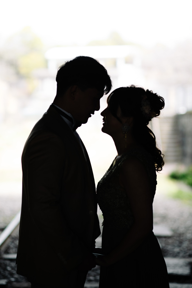 シルエットショット