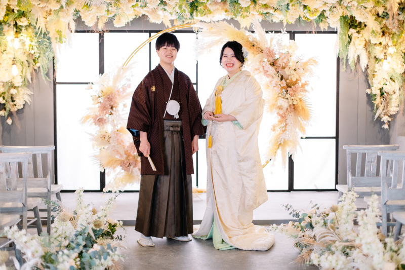 白無垢でアンティークチャペルスタジオ撮影！