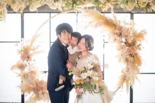 アンティークチャペルスタジオでフォトウエディング