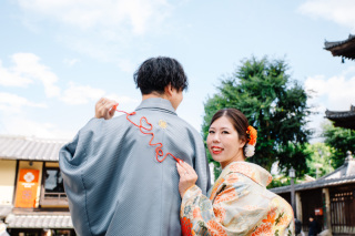 和装2点で前撮り！