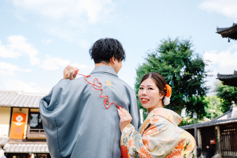 和装2点で前撮り!