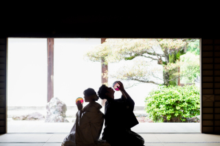 新緑シーズンの萬福寺にて白無垢撮影！