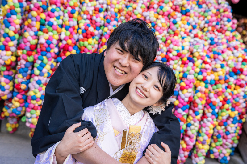 カラフルなくくり猿