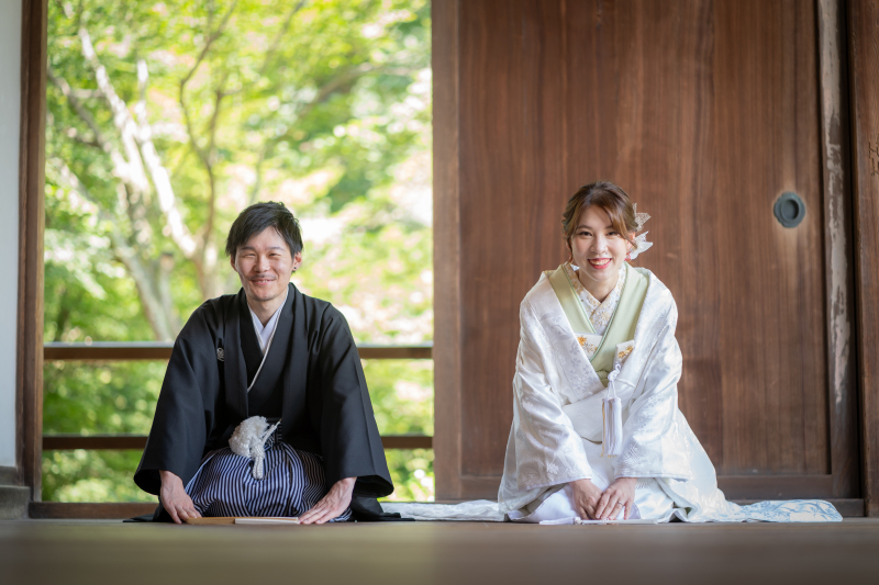 新緑が美しい東福寺でロケ撮影！