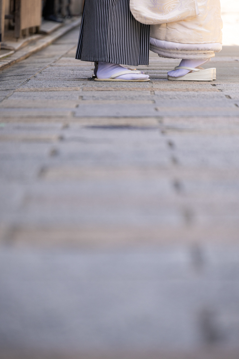 足元のショット