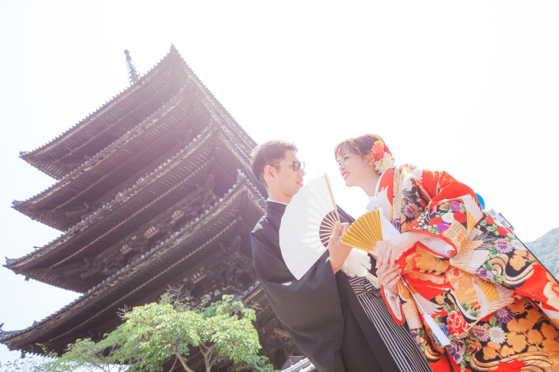 迫力の八坂の塔