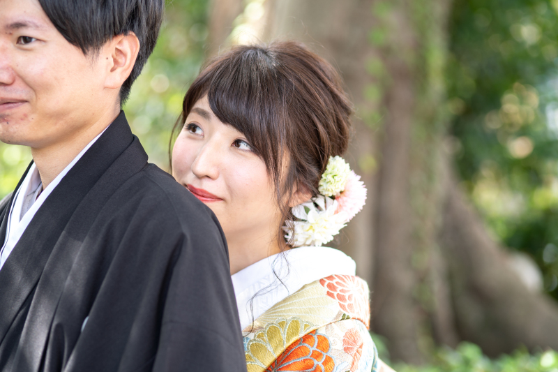 後ろからギュッ♡