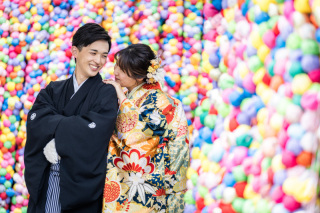 和装1点ロケ地1か所　八坂付近にて